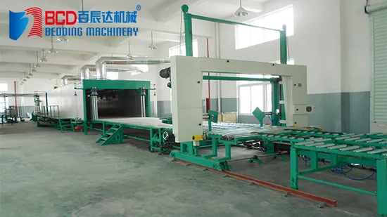 Full Automatic Continuous Polyurethane Foam Production Line for Foam Mattress