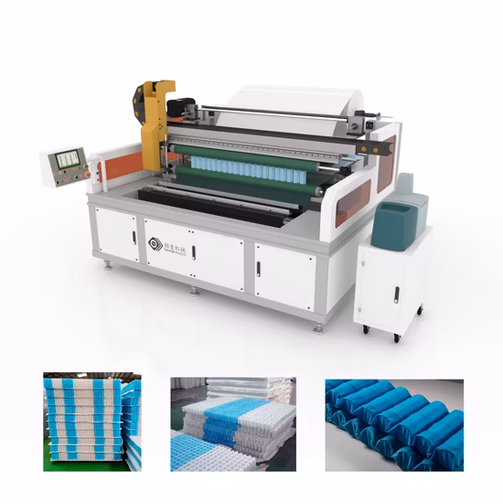 Production Line Mattress Pocket Spring Forming Machine Mattress Glue Machine